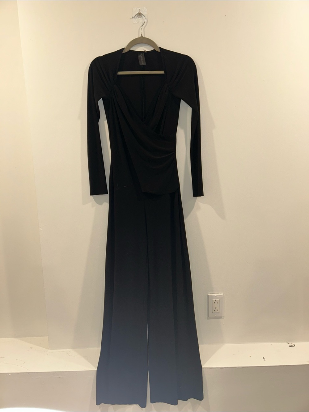 Norma Kamali Sweetheart Neckline Jumpsuit